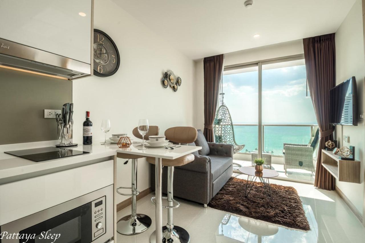 The Riviera Jomtien Sea View Apartment Екстериор снимка